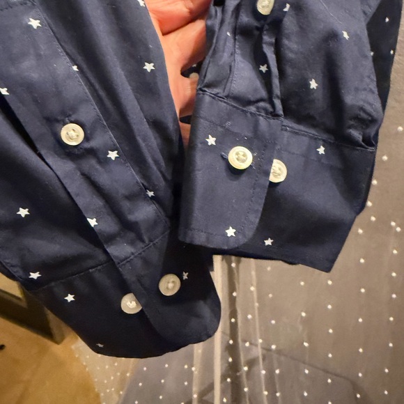 Ralph Lauren Men's Dark Blue Patterned Shirt - Picture 5 of 6